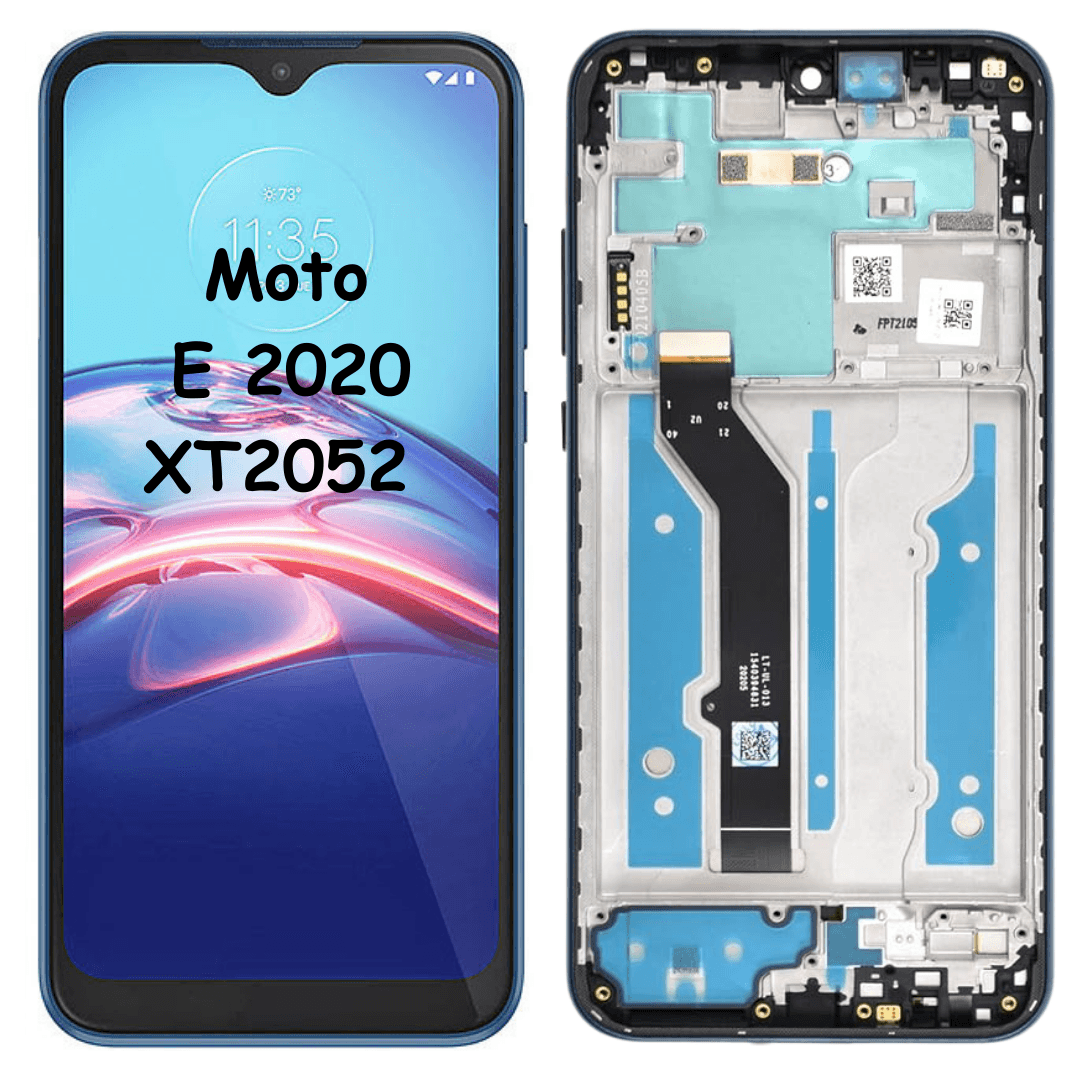 OLED LCD & Digitizer Full Assembly with Frame For Moto E 2020 XT2052 (Blue) - Best Cell Phone Parts Distributor in Canada, Parts Source OLED LCD & Digitizer Full Assembly with Frame For Moto E 2020 XT2052 (Blue) - Best Cell Phone Parts Distributor in Canada, Parts Source